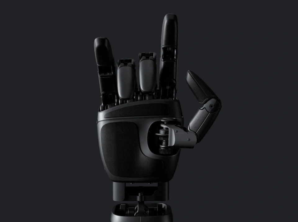 Handfläche der PUDU DH11-Roboterhand